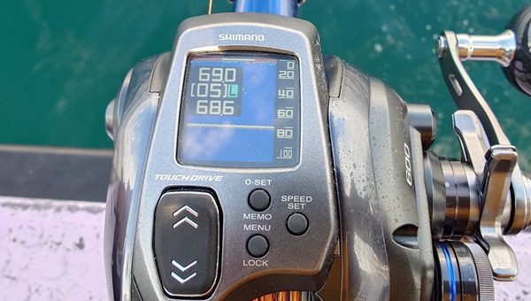 電動リールの写真