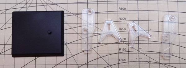 ディスプレイ用のパーツの写真