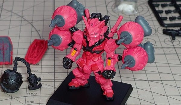 ビットを4機装着した写真