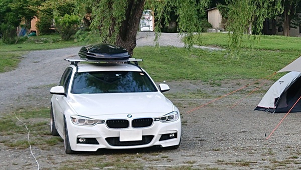 キャンプ場での写真