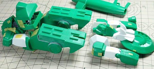 変形できるように改造をした写真