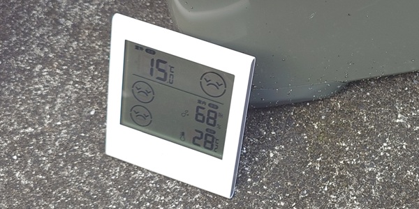 19時間後の気温の写真